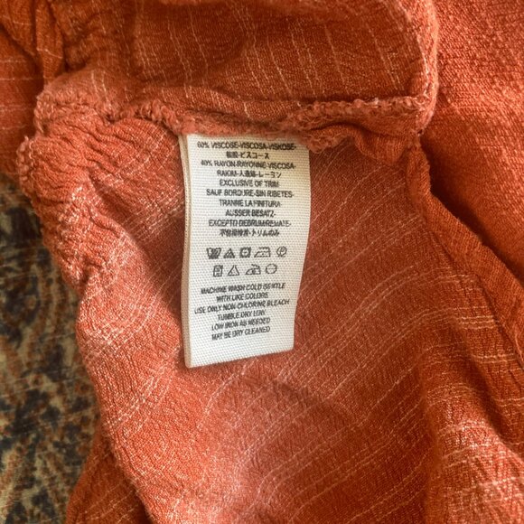Free People Wildest Moments Tunic In Persimmon, size S - Picture 7 of 9